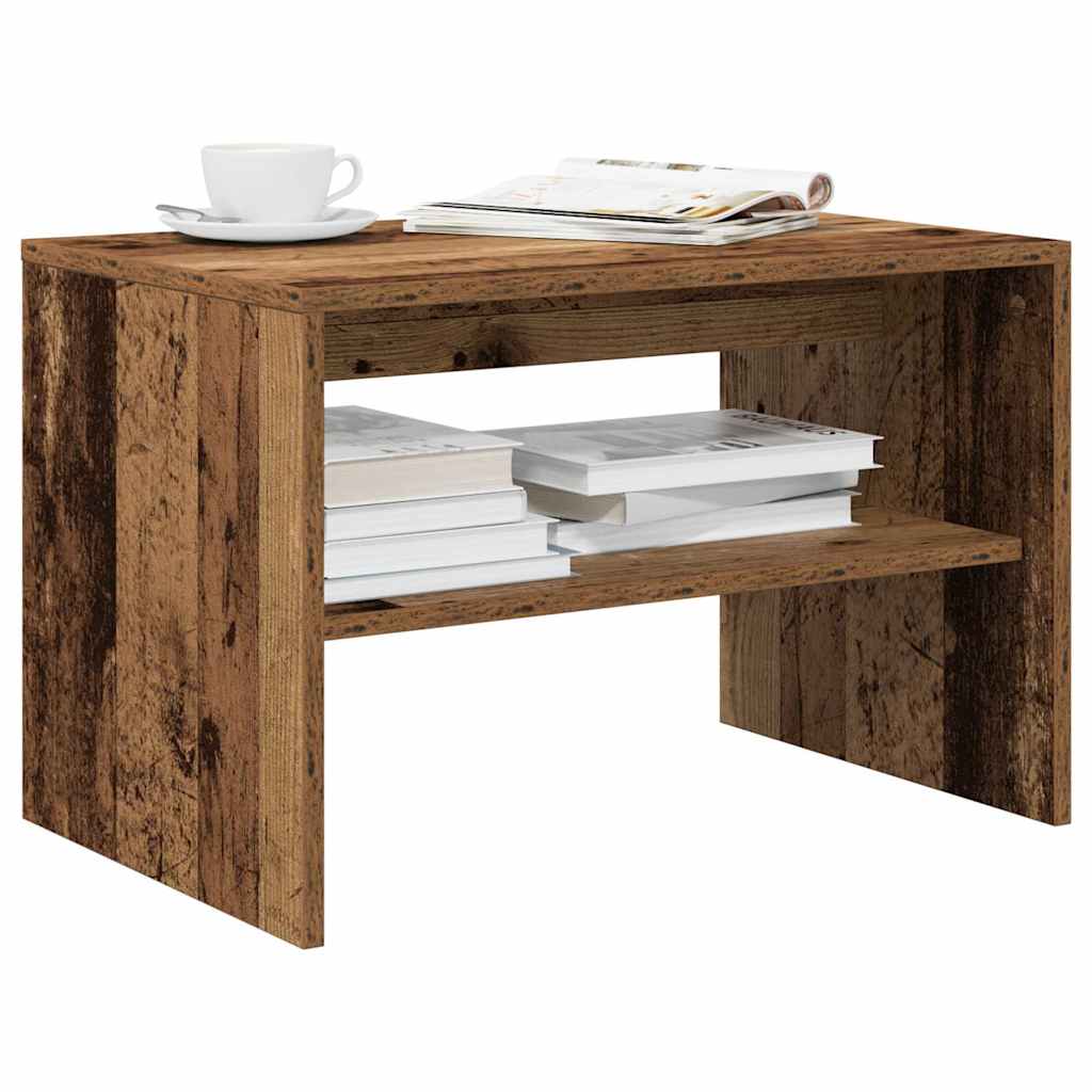 Meuble TV vieux bois 60x40x40 cm bois d'ingénierie - XIOS