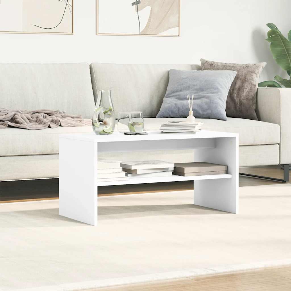 Meuble TV Blanc 80 x 40 x 40 cm Aggloméré Meubles TV vidaXL