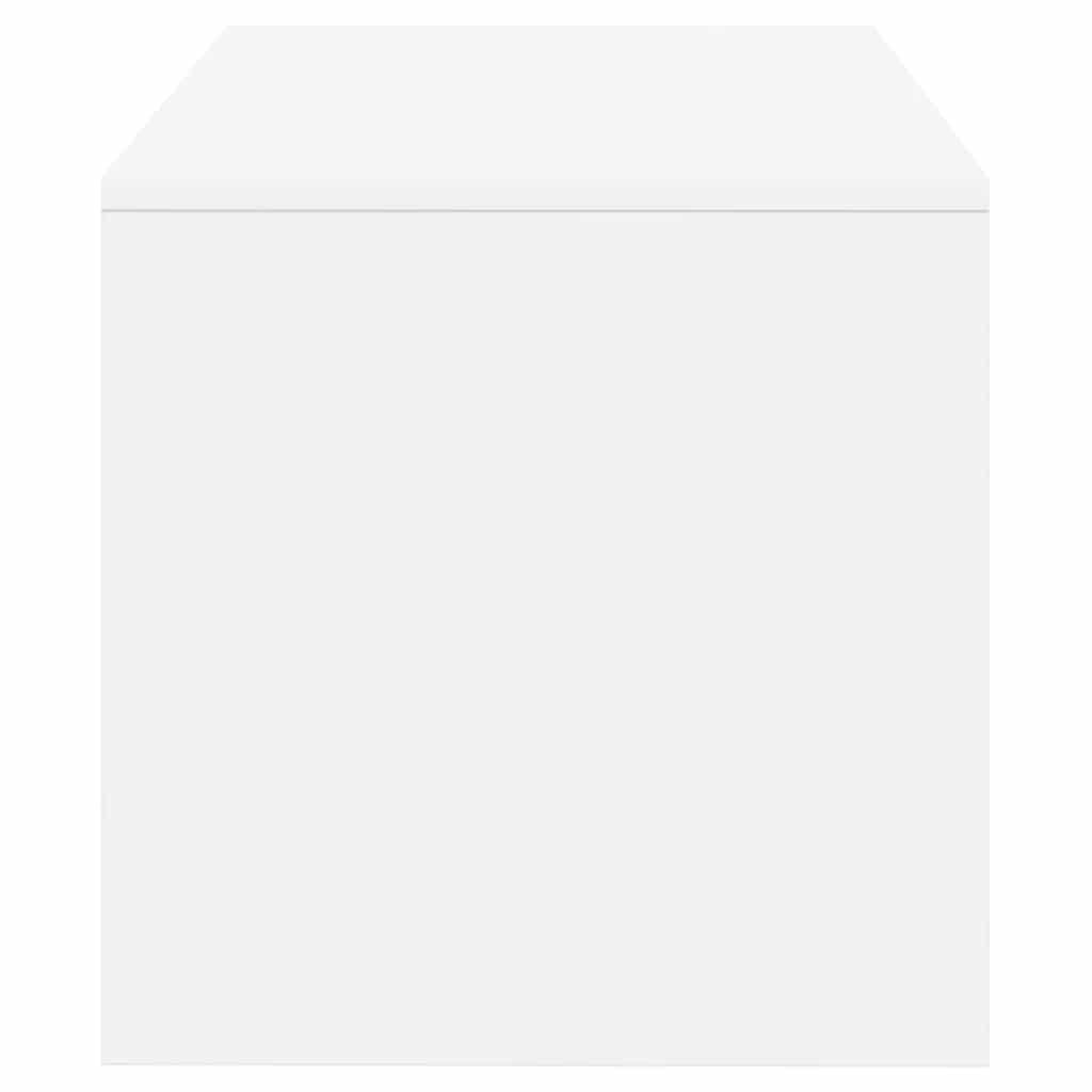 Meuble TV Blanc 80 x 40 x 40 cm Aggloméré Meubles TV vidaXL