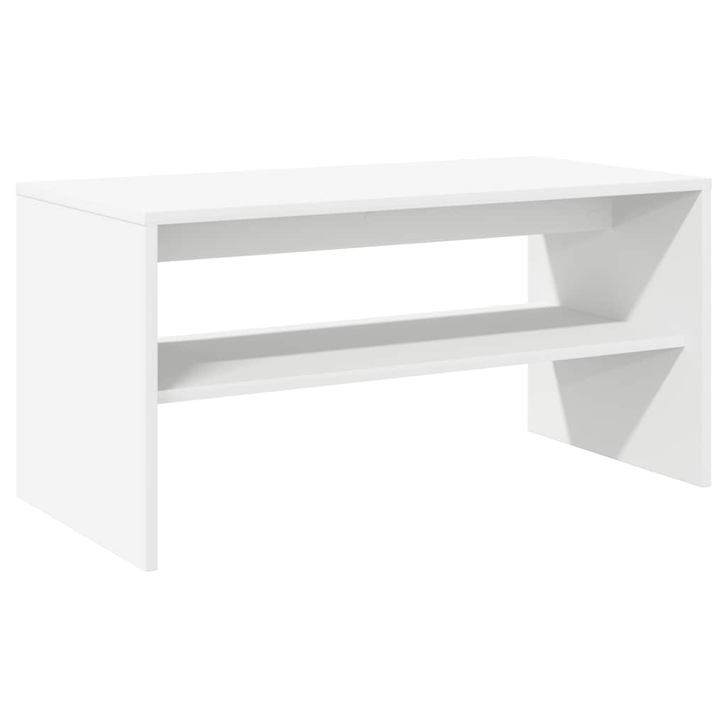Meuble TV Blanc 80 x 40 x 40 cm Aggloméré Meubles TV vidaXL