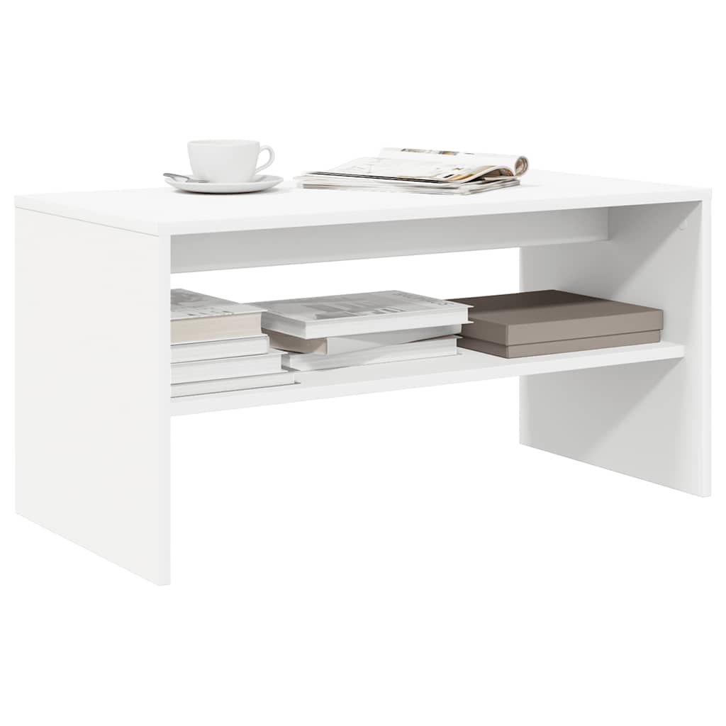 Meuble TV Blanc 80 x 40 x 40 cm Aggloméré Meubles TV vidaXL