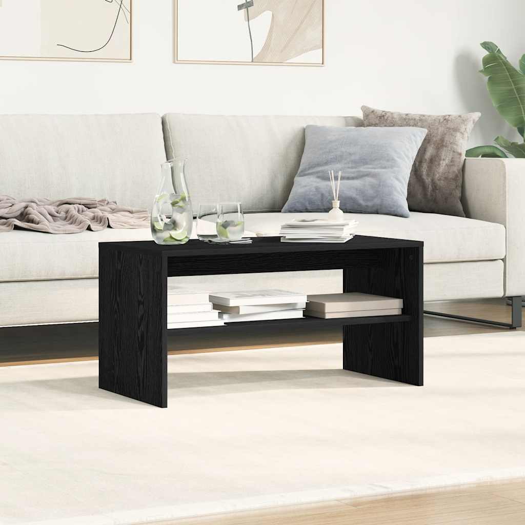 Meuble TV chêne noir 80x40x40 cm bois d'ingénierie Meubles TV vidaXL