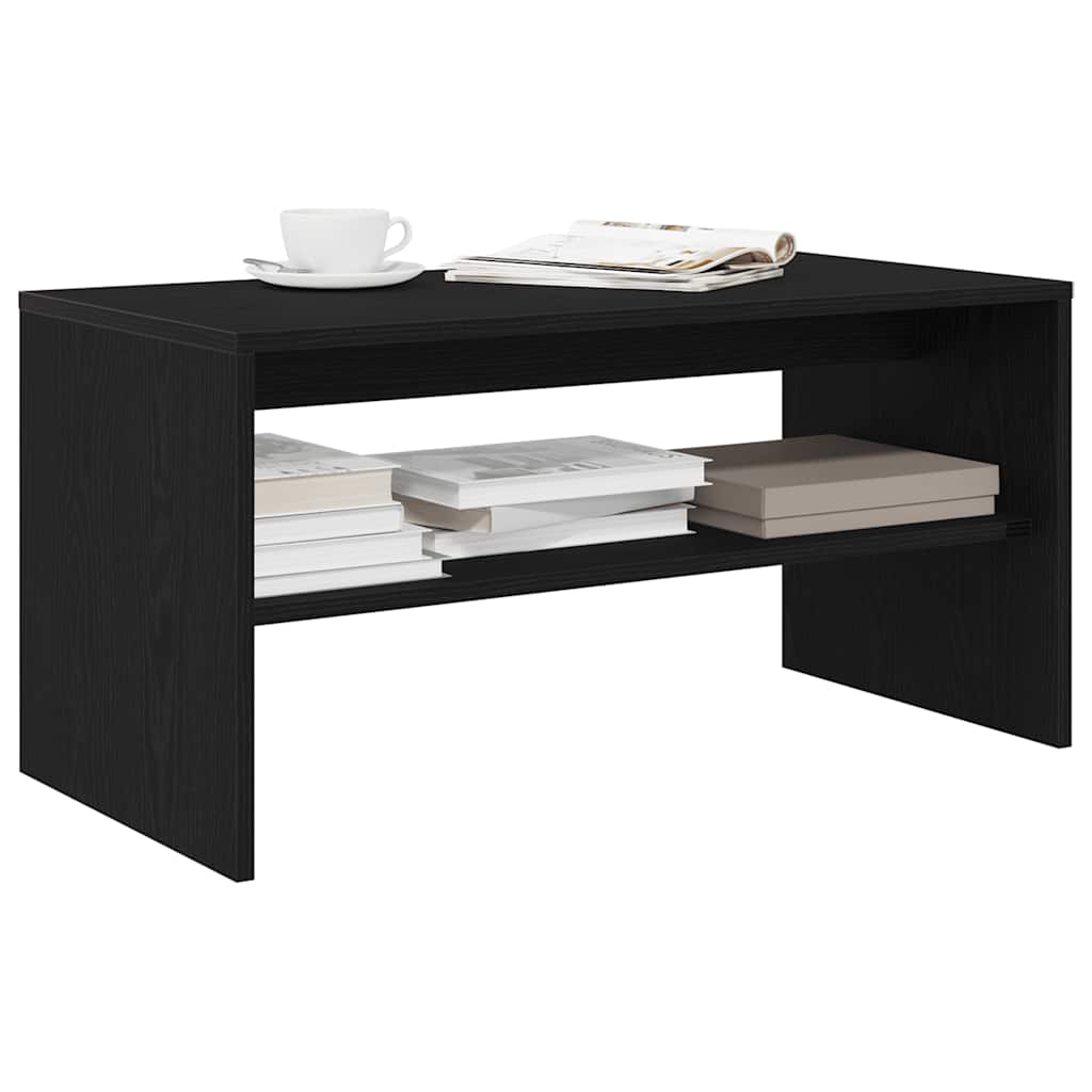 Meuble TV chêne noir 80x40x40 cm bois d'ingénierie Meubles TV vidaXL