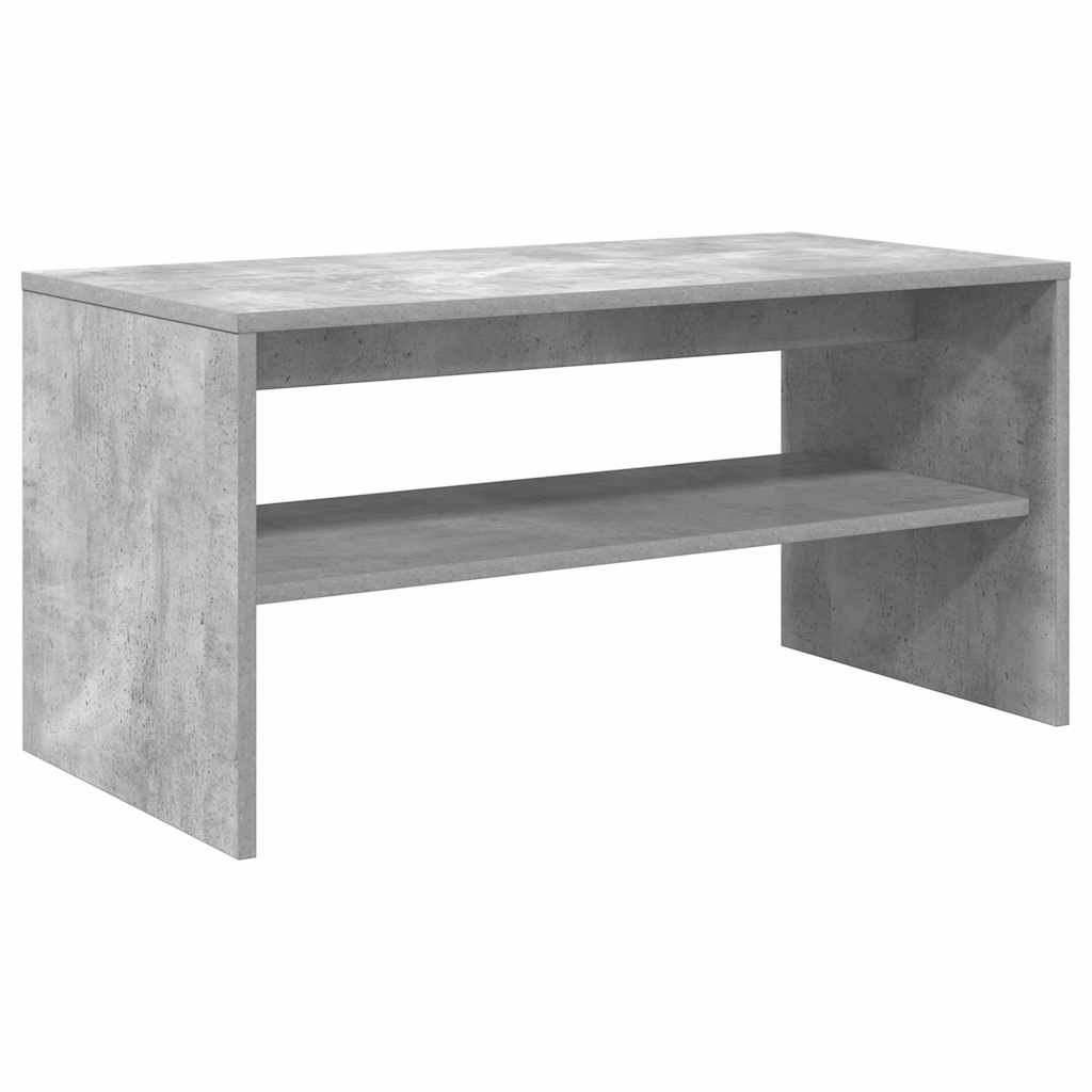Meuble TV Gris cement 80 x 40 x 40 cm Aggloméré - XIOS