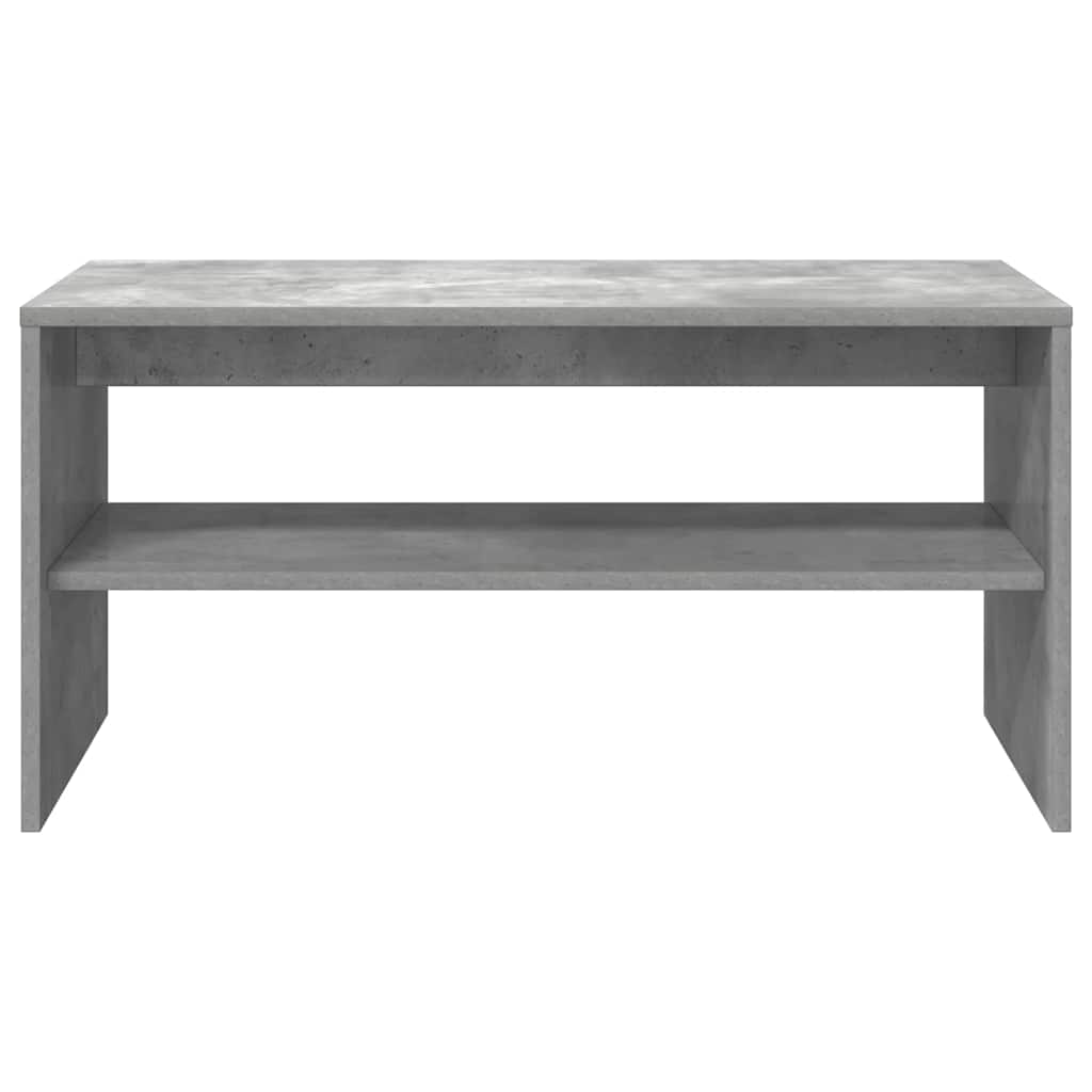 Meuble TV Gris cement 80 x 40 x 40 cm Aggloméré - XIOS