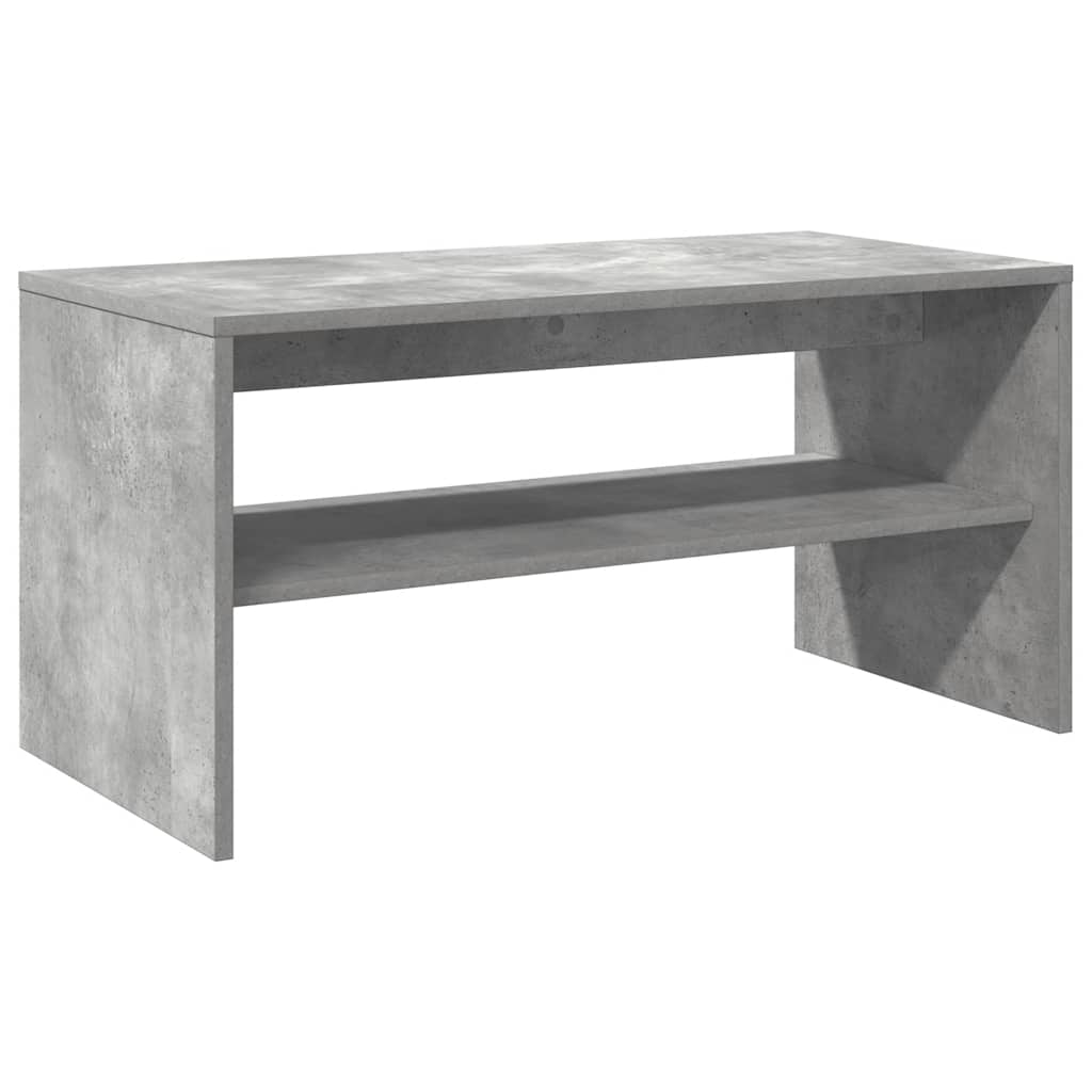 Meuble TV Gris cement 80 x 40 x 40 cm Aggloméré - XIOS