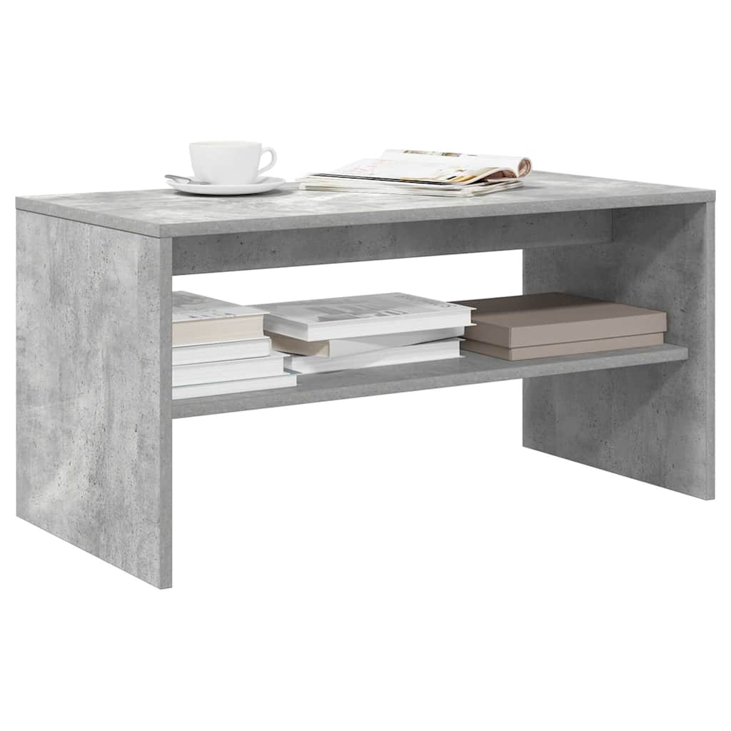 Meuble TV Gris cement 80 x 40 x 40 cm Aggloméré - XIOS