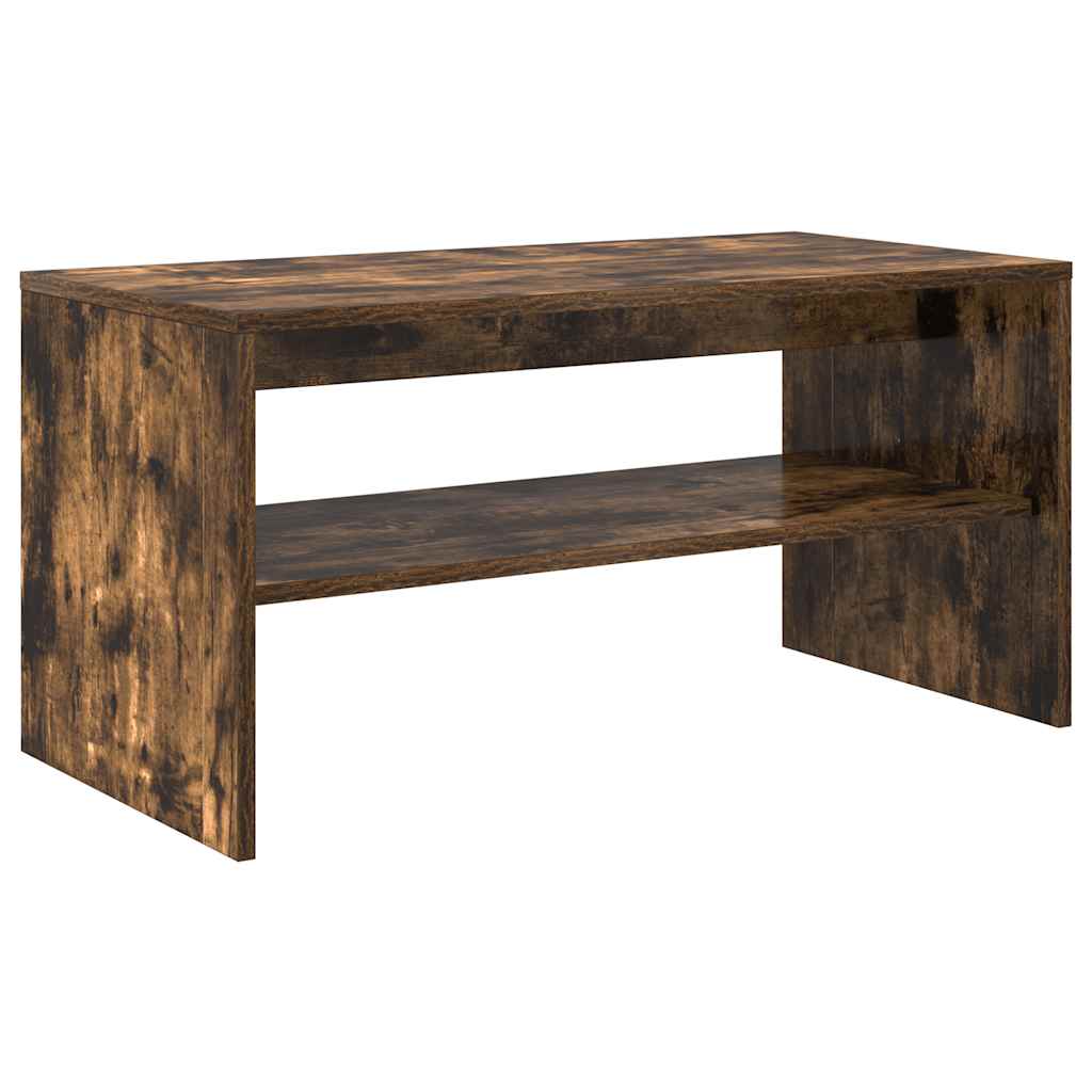 Meuble TV chêne fumé 80x40x40 cm bois d'ingénierie Meubles TV vidaXL