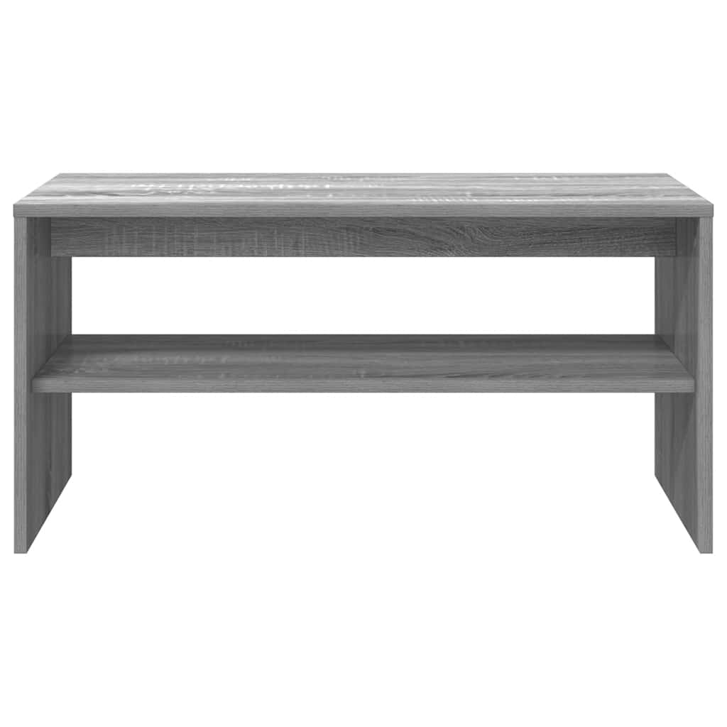 Meuble TV sonoma gris 80x40x40 cm bois d'ingénierie - XIOS