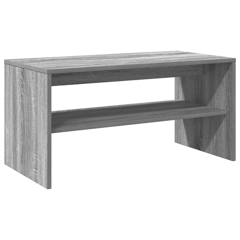 Meuble TV sonoma gris 80x40x40 cm bois d'ingénierie - XIOS