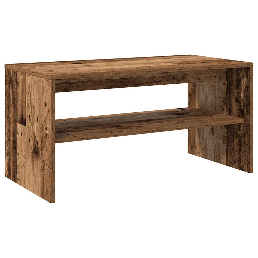 Meuble TV vieux bois 80x40x40 cm bois d'ingénierie - XIOS