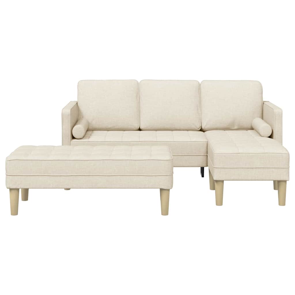 Ensemble de Canapés 2 pcs Lin 173 x 131 x 67 cm tissu - XIOS