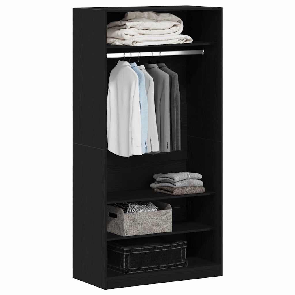 Armoire Chêne noir 100 x 50 x 200 cm Bois d'ingénierie - XIOS