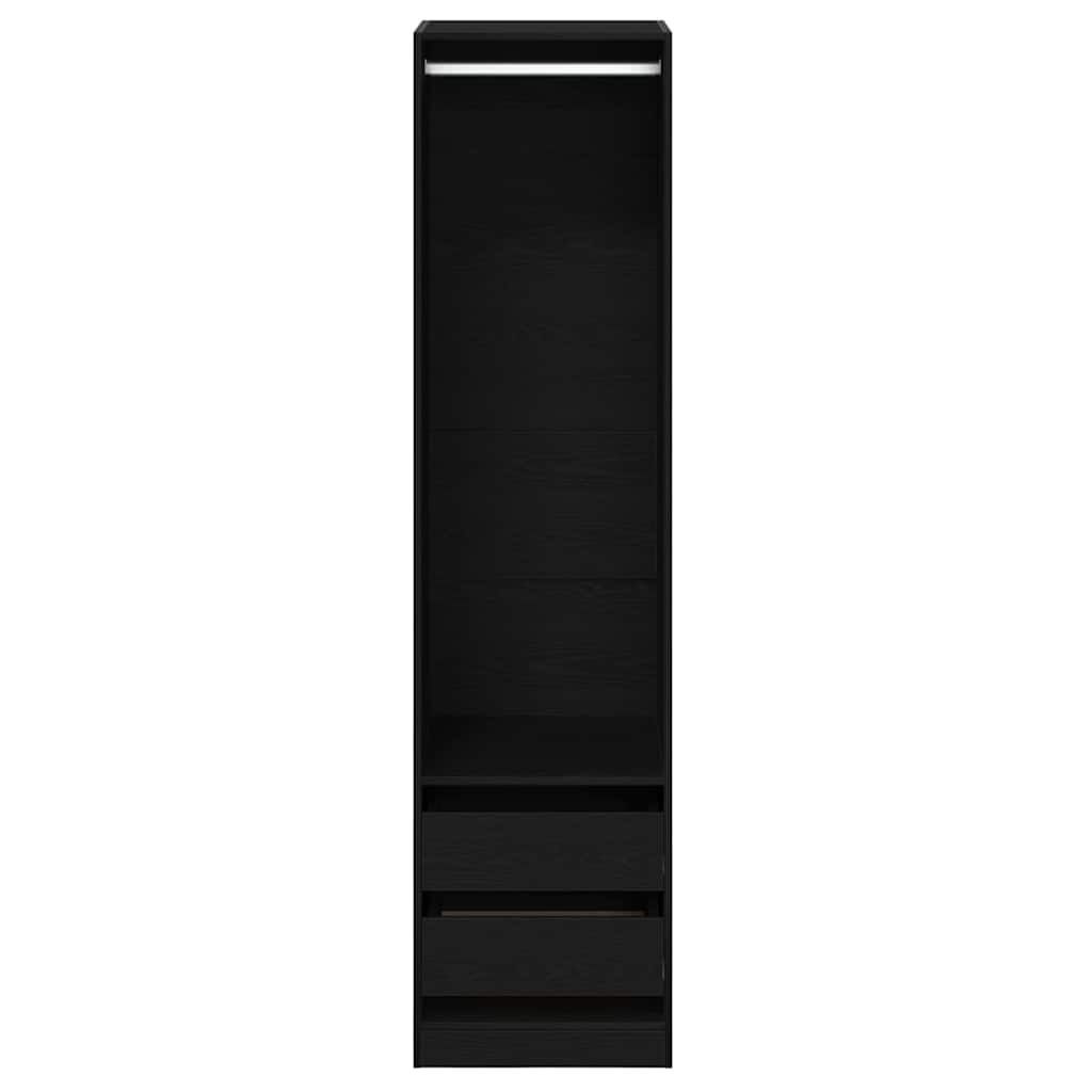 Armoire Chêne noir 50 x 50 x 200 cm Bois d'ingénierie - XIOS