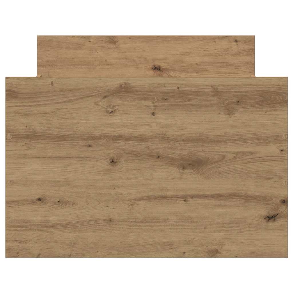Cadre de lit chêne artisanal 75 x 190 cm Bois d'ingénierie - XIOS