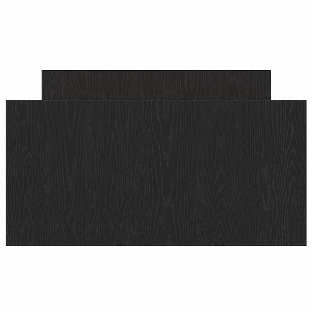 Cadre de lit Chêne noir 90 x 200 cm Bois d'ingénierie - XIOS