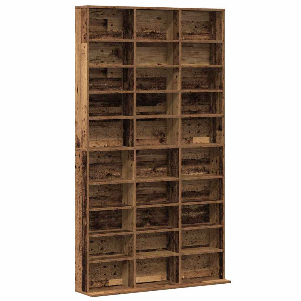 Meuble CD Bois ancien 101 x 23 x 177.5 cm Bois d'ingénierie - XIOS