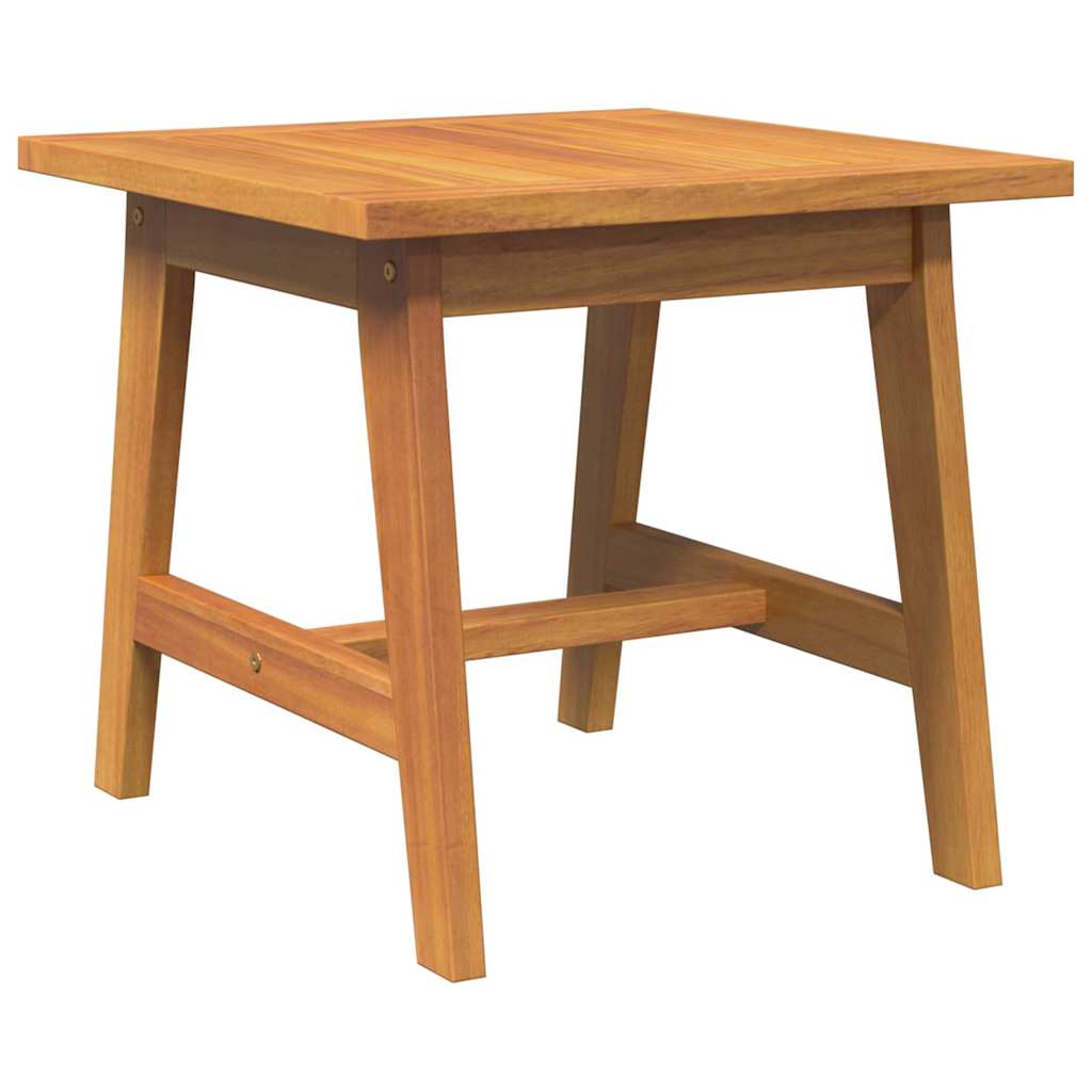 Ensemble bistrot avec coussin 3 pcs Marron Bois d'Acacia Massif - XIOS