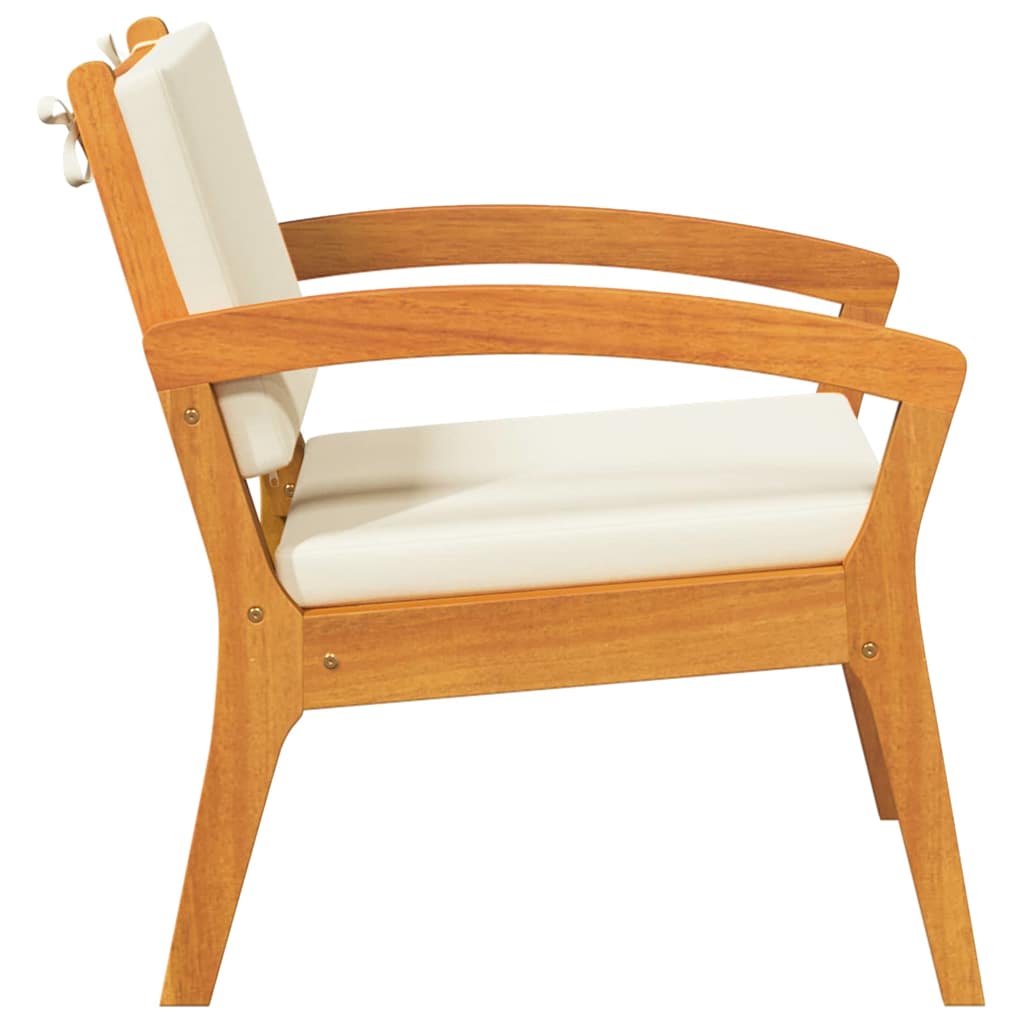 Chaise de jardin 2 pcs Huile Naturelle Bois d'Acacia Massif - XIOS