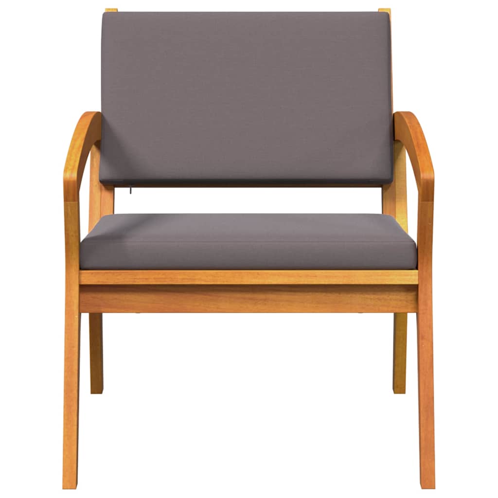 Chaise de jardin 2 pcs Huile Naturelle Bois d'Acacia Massif - XIOS