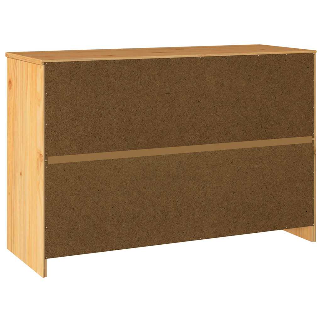 Buffet Drammen Chêne 114 x 43 x 75.5 cm Bois de pin massif - XIOS