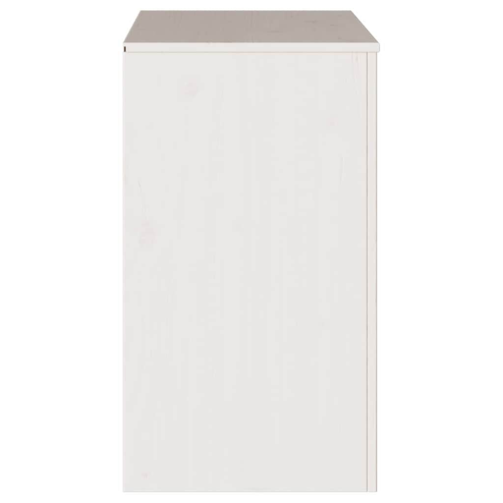 Buffet Drammen Blanc 79 x 43 x 75,5 cm Bois de pin massif - XIOS