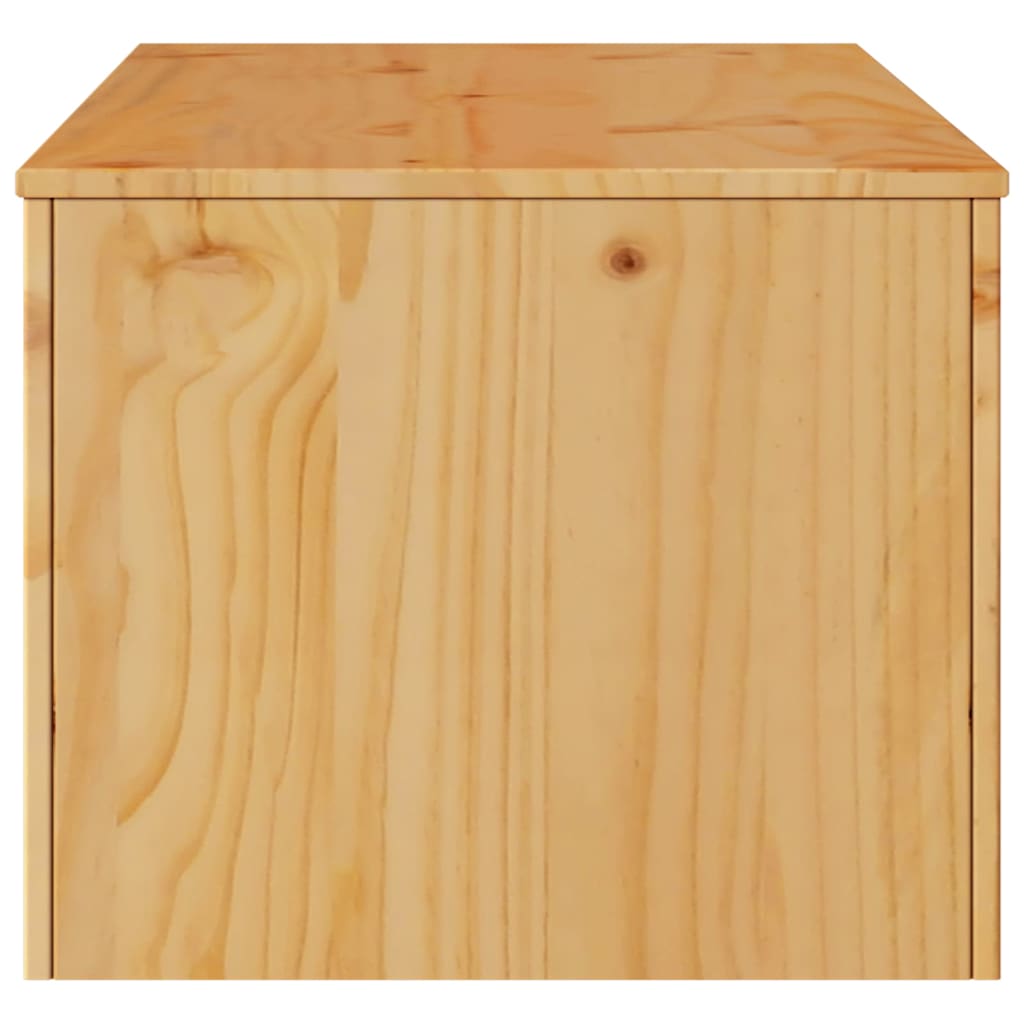 Table basse Drammen Chêne 99 x 55 x 45 cm Bois massif en pin - XIOS