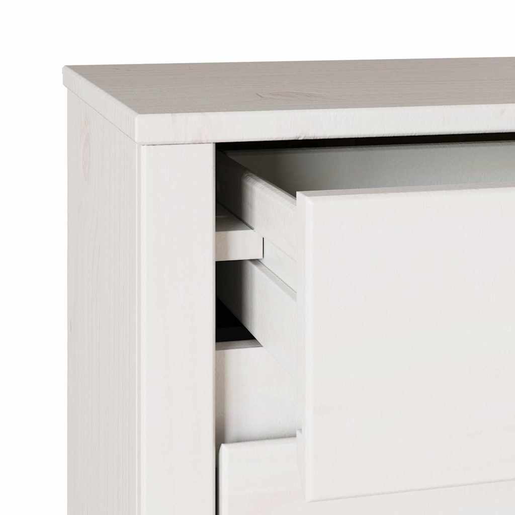 Cabinet de chevet avec tiroir Drammen Blanc 45 x 35 x 56 cm - XIOS