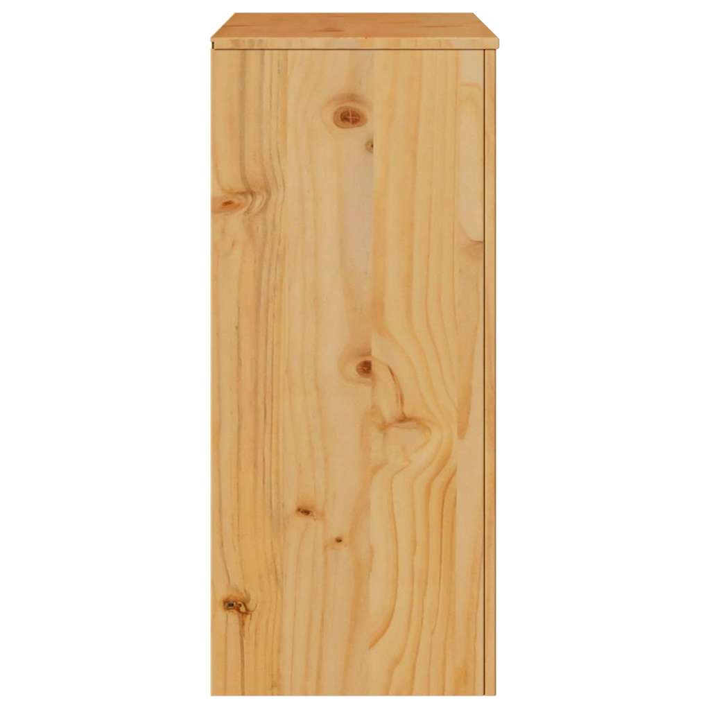 Commode Drammen Chêne 76,5 x 40 x 91 cm Bois de pin massif - XIOS
