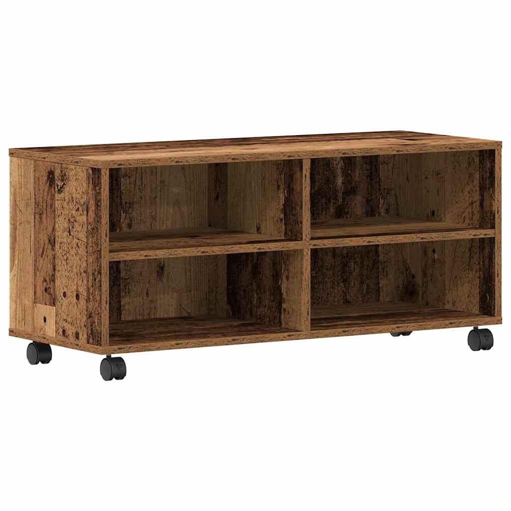Meuble TV 90 x 35 x 40,5 cm Marron Bois d'ingénierie - XIOS