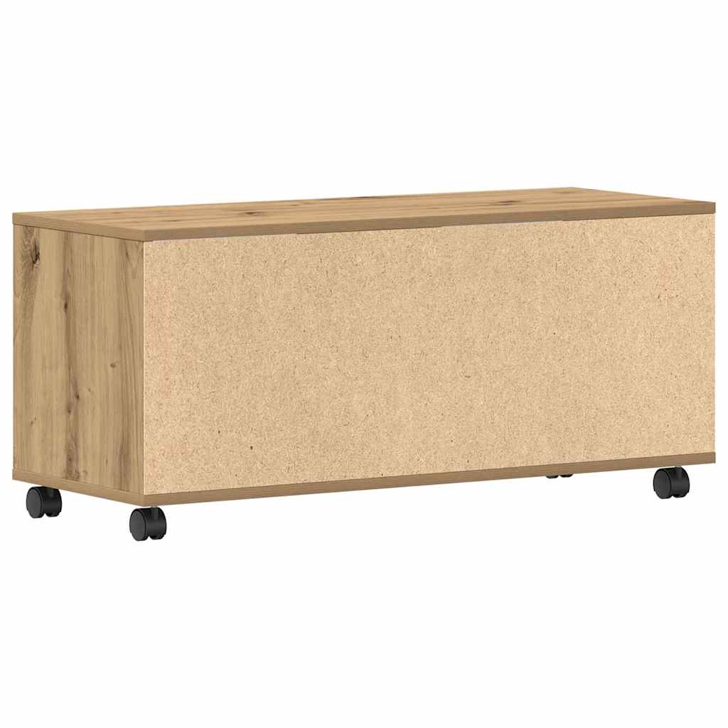 Meuble TV Marron 90 x 35 x 35 cm Bois d'ingénierie - XIOS