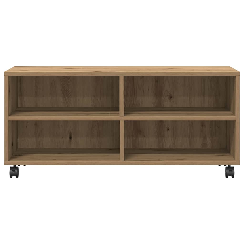 Meuble TV Marron 90 x 35 x 35 cm Bois d'ingénierie - XIOS