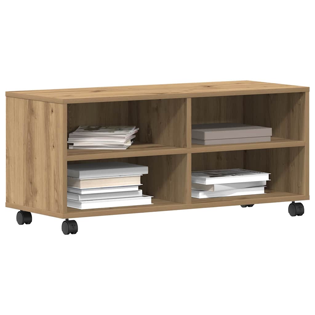 Meuble TV Marron 90 x 35 x 35 cm Bois d'ingénierie - XIOS