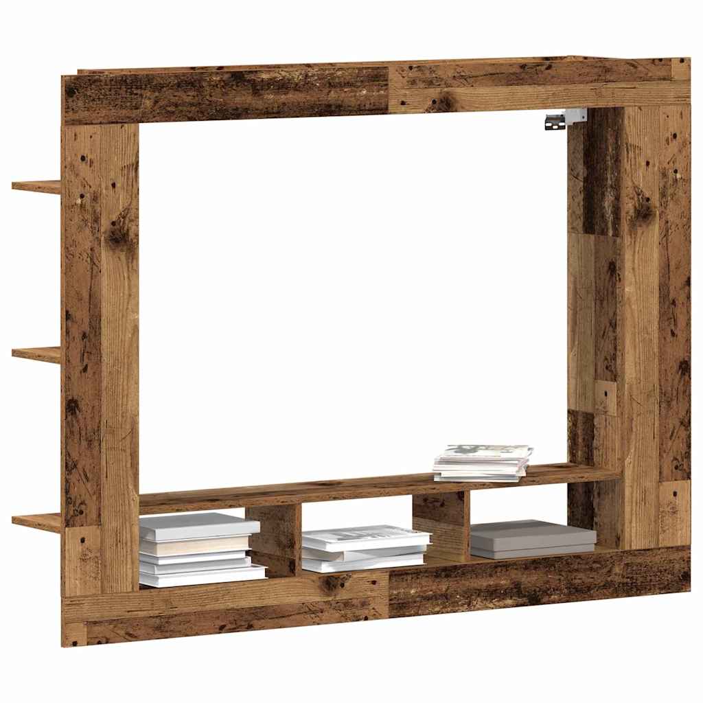 Meuble TV Bois ancien 152 x 22 x 113 cm Bois d'ingénierie - XIOS