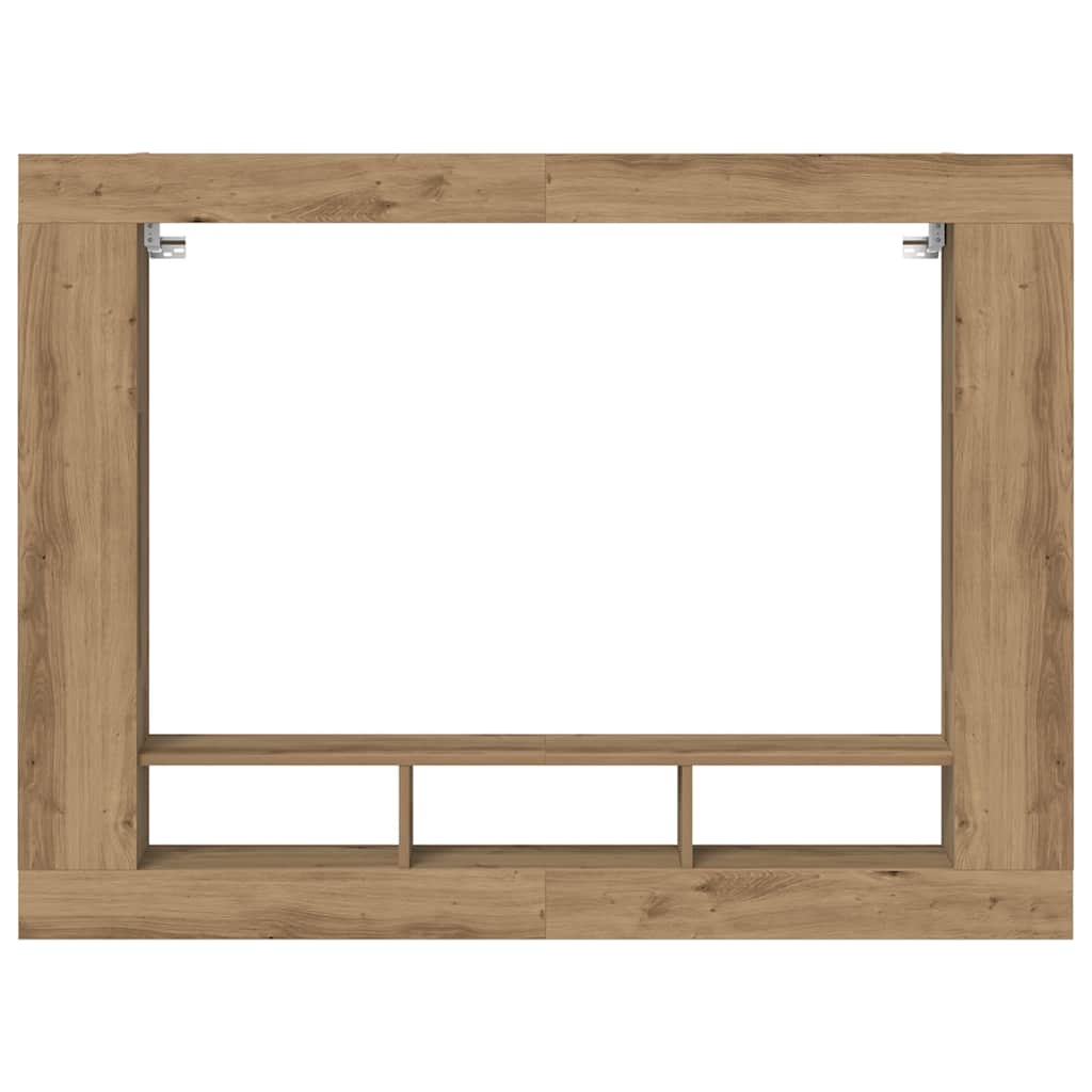 Meuble TV chêne artisanal 152 x 22 x 113 cm Bois d'ingénierie - XIOS