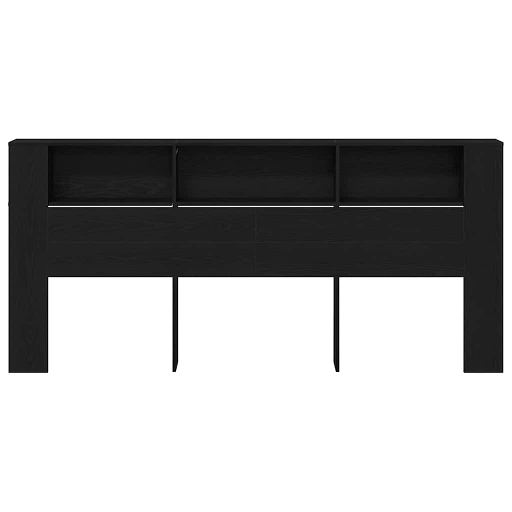 Cabinet de Tête de Lit 220 x 18,5 x 104,5 cm Bois d'ingénierie - XIOS