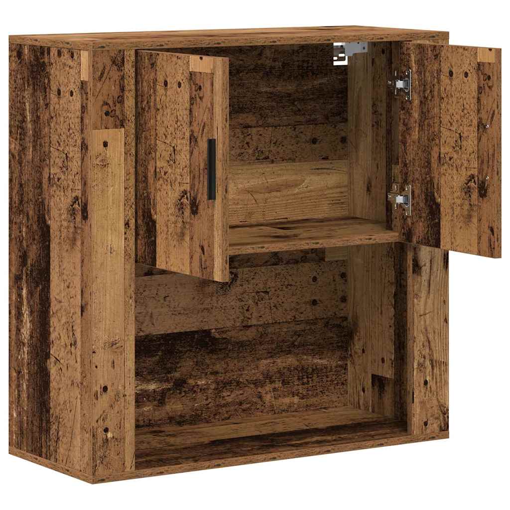 Meuble mural Bois ancien 80 x 33 x 80 cm Bois d'ingénierie - XIOS