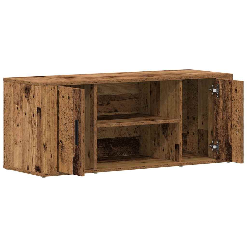 Meuble TV Bois ancien 100 x 35 x 40 cm Bois d'ingénierie - XIOS
