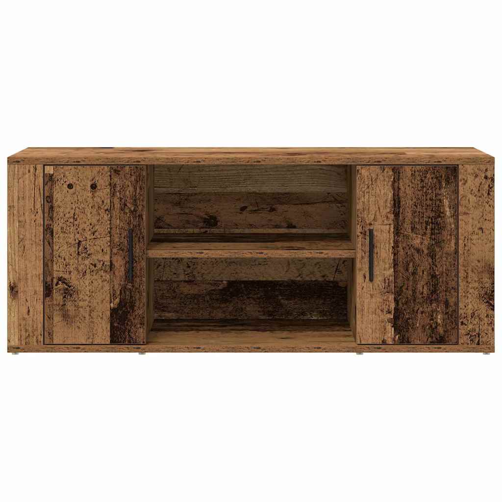 Meuble TV Bois ancien 100 x 35 x 40 cm Bois d'ingénierie - XIOS