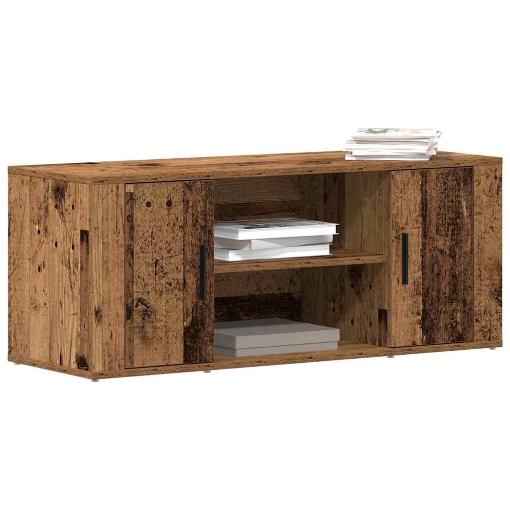 Meuble TV Bois ancien 100 x 35 x 40 cm Bois d'ingénierie - XIOS