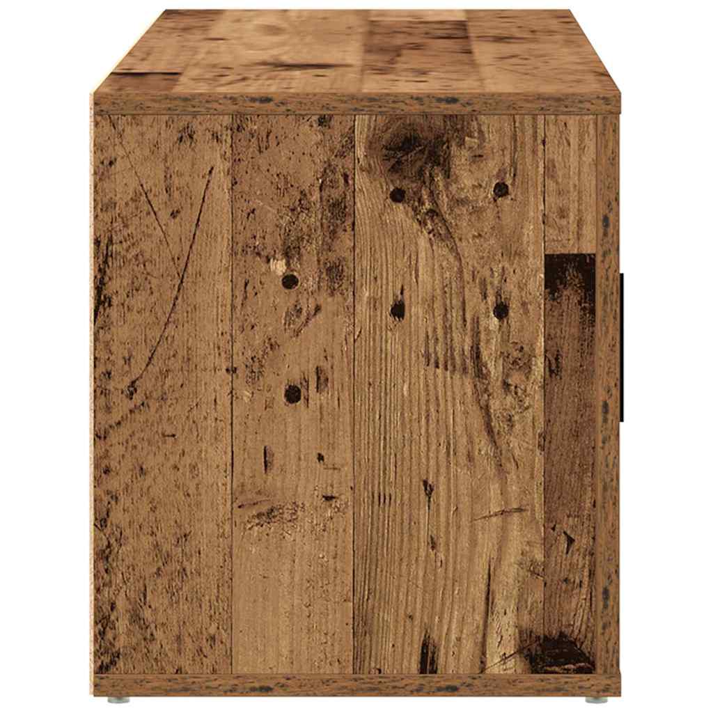 Meuble TV Bois ancien 100 x 35 x 40 cm Bois d'ingénierie - XIOS