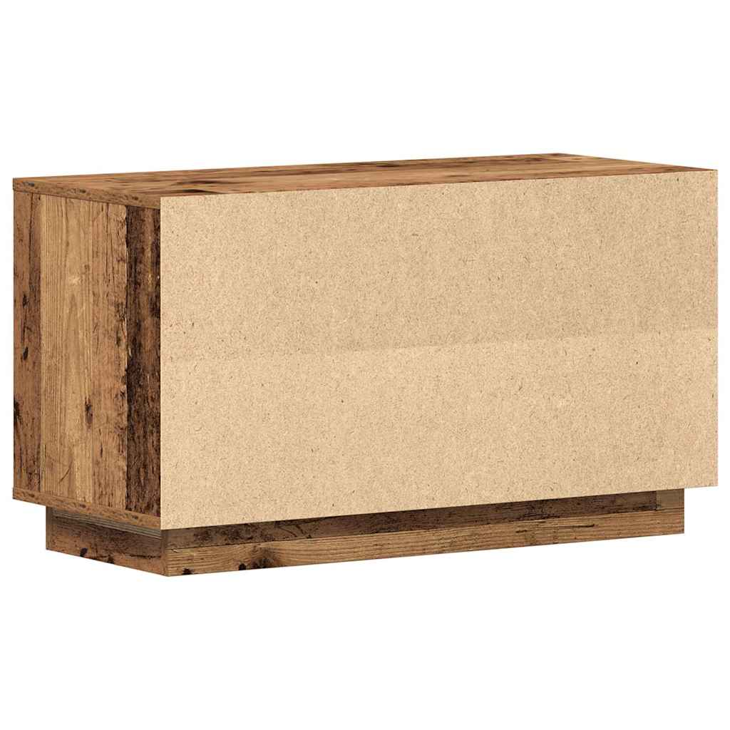 Meuble TV Bois ancien 80 x 35 x 45 cm Bois d'ingénierie - XIOS