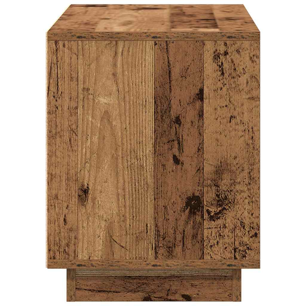 Meuble TV Bois ancien 80 x 35 x 45 cm Bois d'ingénierie - XIOS