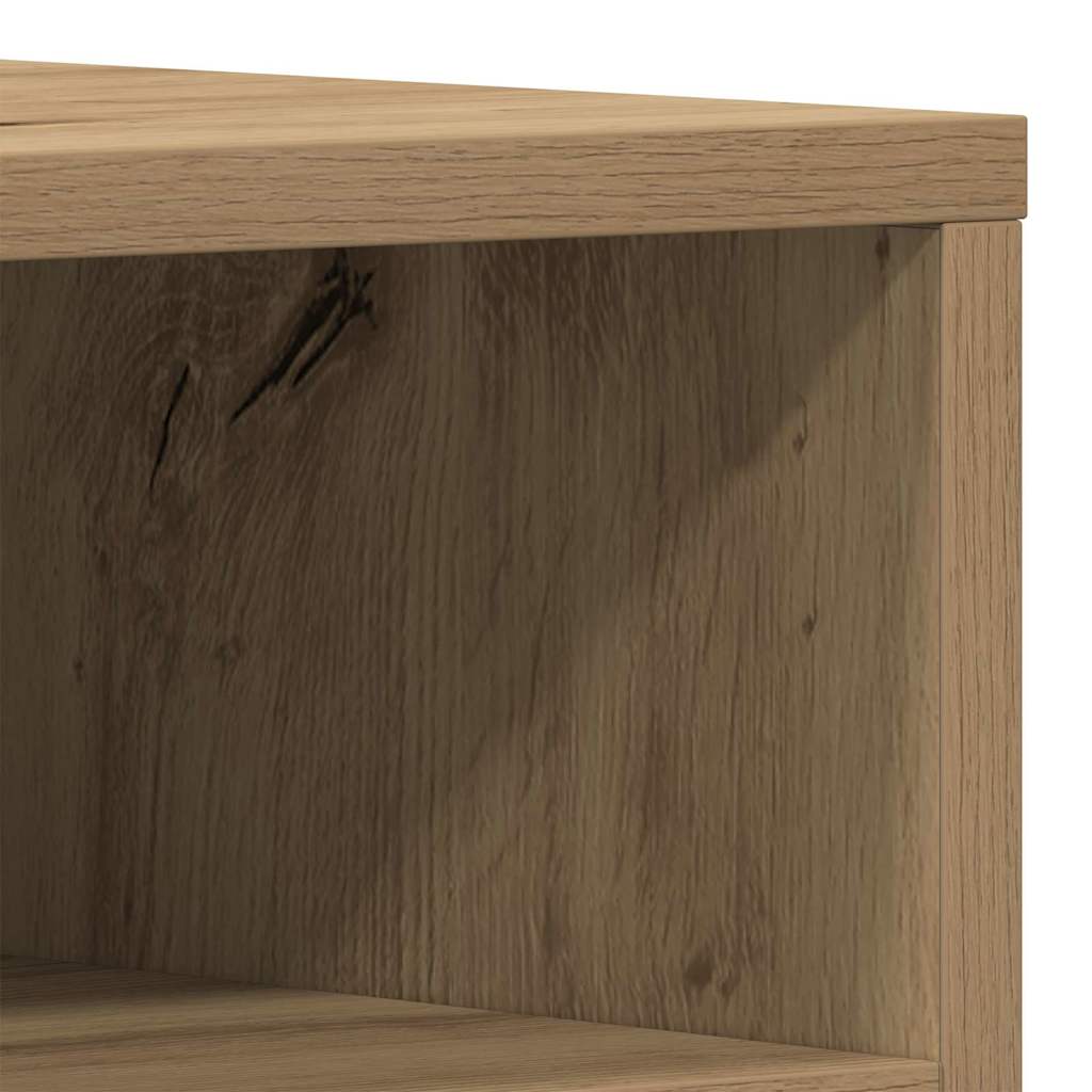 Meuble TV chêne artisanal 150 x 30 x 44.5 cm Bois d'ingénierie - XIOS