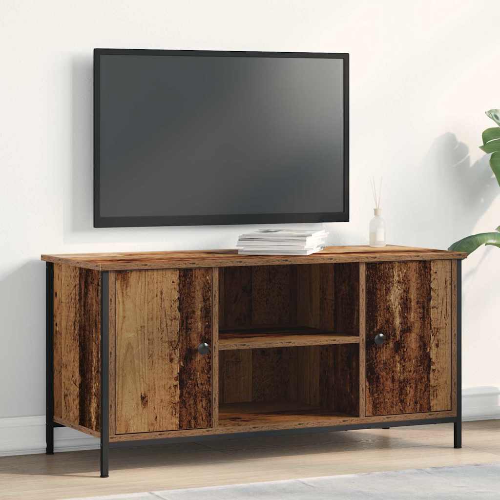 Meuble TV Bois ancien 100 x 40 x 50 cm Bois d'ingénierie - XIOS