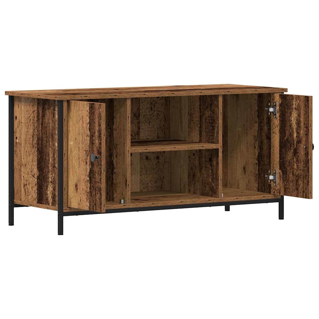 Meuble TV Bois ancien 100 x 40 x 50 cm Bois d'ingénierie - XIOS