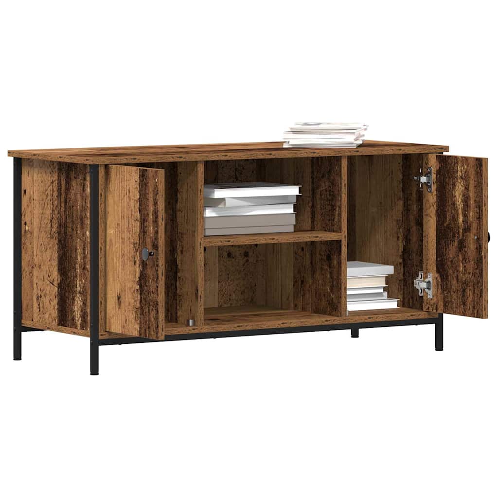 Meuble TV Bois ancien 100 x 40 x 50 cm Bois d'ingénierie - XIOS