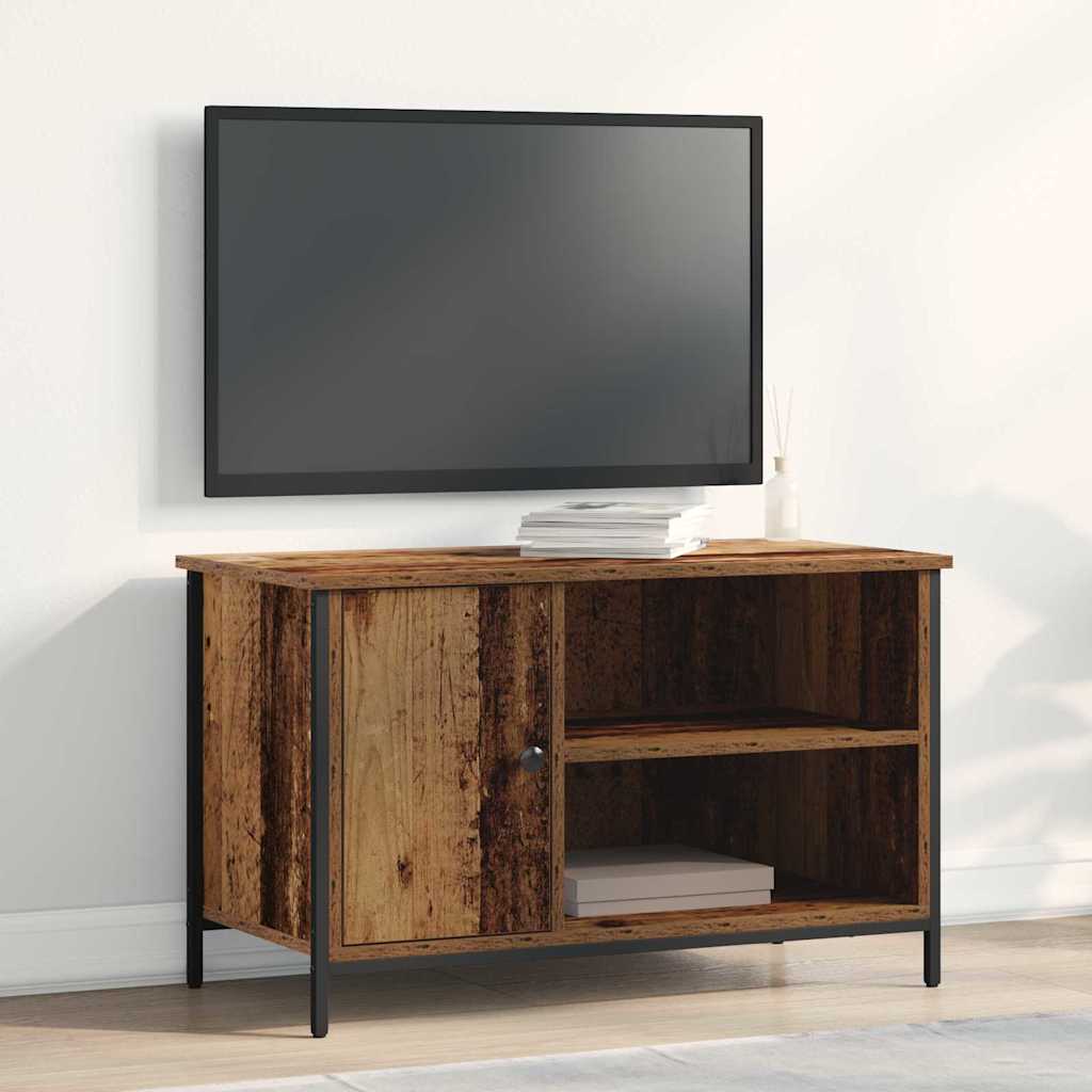 Meuble TV Bois ancien 80 x 40 x 50 cm Bois d'ingénierie - XIOS