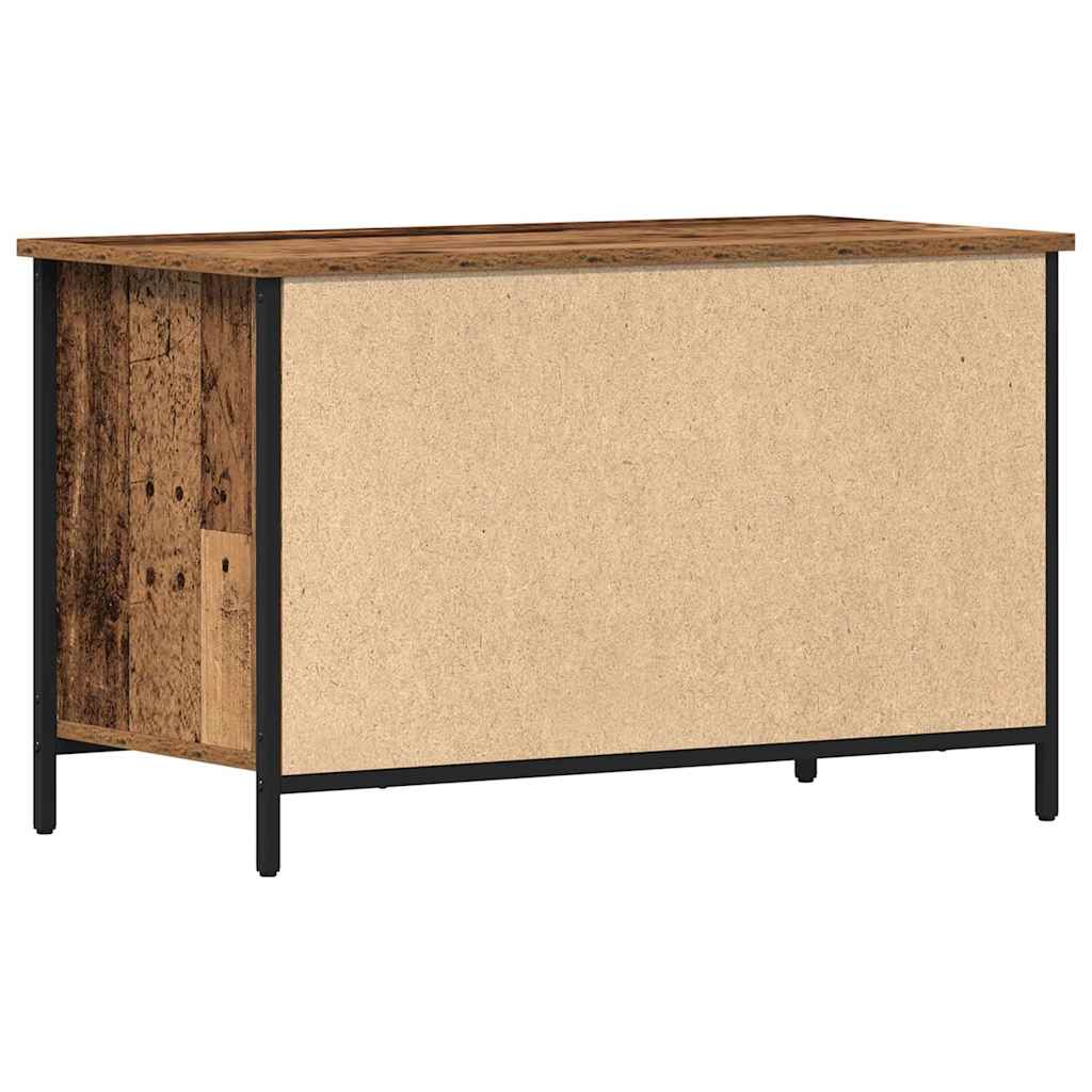 Meuble TV Bois ancien 80 x 40 x 50 cm Bois d'ingénierie - XIOS