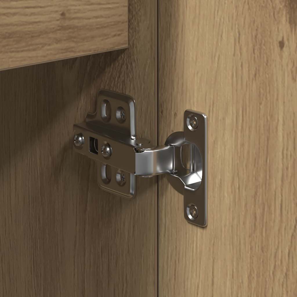 Buffet chêne artisanal 101.5 x 35 x 70 cm Bois d'ingénierie - XIOS